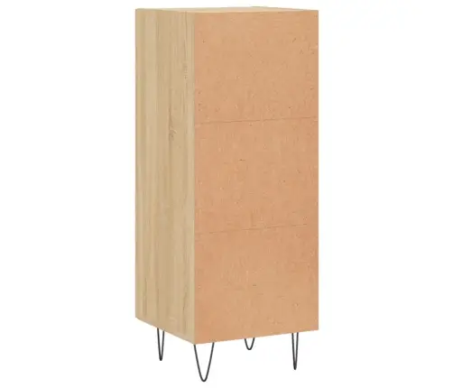 Kumode, Ozolkoka Krāsa, 34,5X34X90 Cm, Inženierijas Koks Vidaxl Kumode, Ozolkoka Krāsa, 34,5X34X90 Cm, Inženierijas Koks Vidaxl