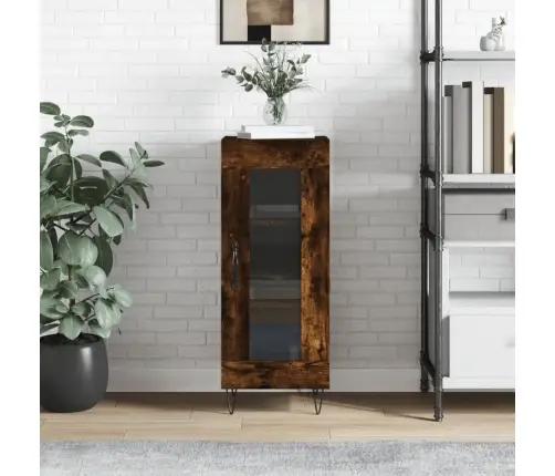 Kumode, Ozolkoka Krāsa, 34,5X34X90 Cm, Inženierijas Koks Vidaxl