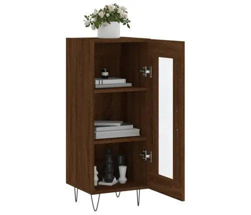Kumode, Ozolkoka Krāsa, 34,5X34X90 Cm, Inženierijas Koks Vidaxl Kumode, Ozolkoka Krāsa, 34,5X34X90 Cm, Inženierijas Koks Vidaxl