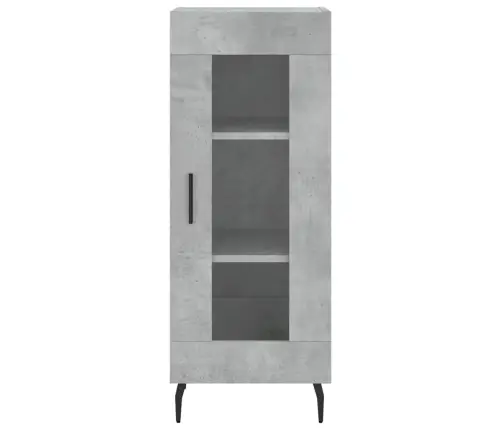 Šoninė Spintelė, Betono Pilka, 34,5X34X90cm Apdirbta Mediena