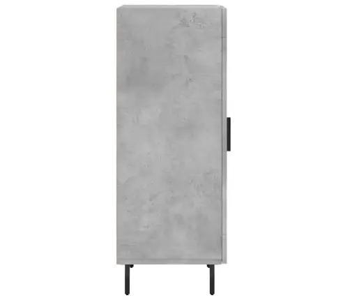 Šoninė Spintelė, Betono Pilka, 34,5X34X90cm Apdirbta Mediena