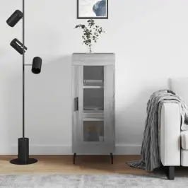 Puhvetkapp, Hall Sonoma Tamm, 34,5X34X90 cm Tehispuit