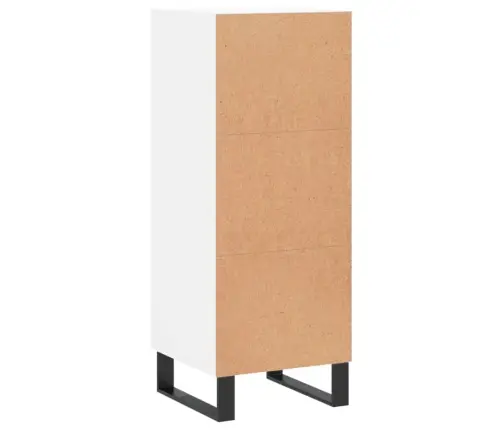 Puhvetkapp, Valge, 34,5 X 34 X 90 cm Tehispuit