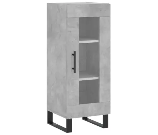 Puhvetkapp, Betoonhall, 34,5 X 34 X 90 cm Tehispuit