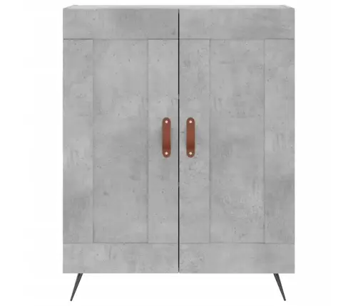 Šoninė Spintelė, Betono Pilka, 69,5X34X90cm Apdirbta Mediena Šoninė Spintelė, Betono Pilka, 69,5X34X90cm Apdirbta Mediena