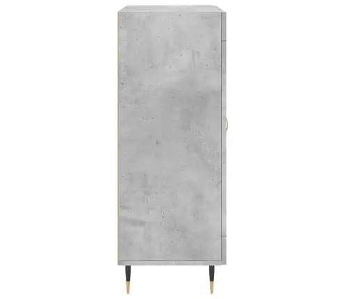 Puhvetkapp, Betoonhall, 69,5 X 34 X 90 cm Tehispuit