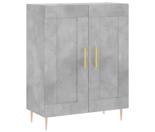 Puhvetkapp, Betoonhall, 69,5 X 34 X 90 cm Tehispuit