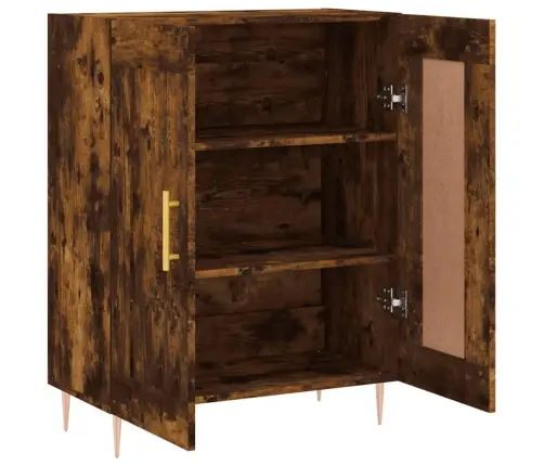 Kumode, Ozolkoka Krāsa, 69,5X34X90 Cm, Inženierijas Koks Vidaxl