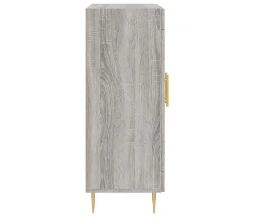 Šoninė Spintelė, Pilka Ąžuolo, 69,5X34X90cm Apdirbta Mediena Šoninė Spintelė, Pilka Ąžuolo, 69,5X34X90cm Apdirbta Mediena