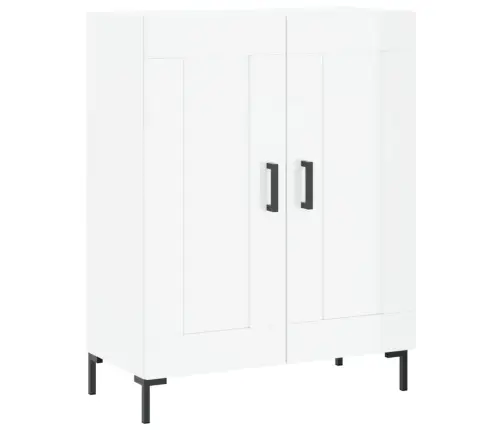 Šoninė Spintelė, Balta, 69,5X34X90cm Apdirbta Mediena, Blizgi