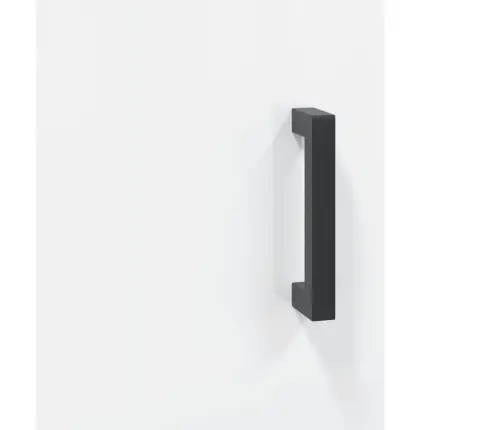 Šoninė Spintelė, Balta, 69,5X34X90cm Apdirbta Mediena, Blizgi