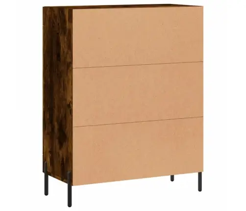 Kumode, Ozolkoka Krāsa, 69,5X34X90 Cm, Inženierijas Koks Vidaxl