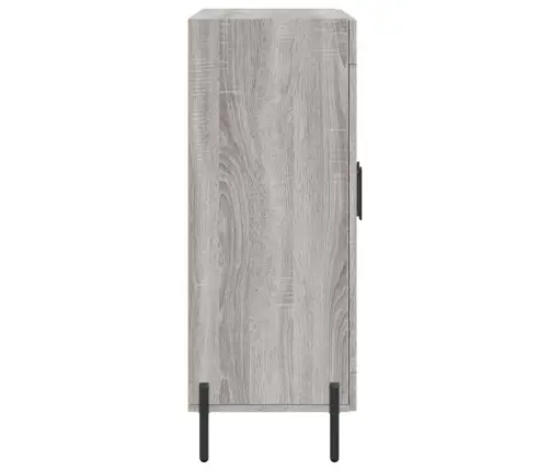 Kumode, Pelēka Ozolkoka, 69,5X34X90 Cm, Inženierijas Koks Vidaxl