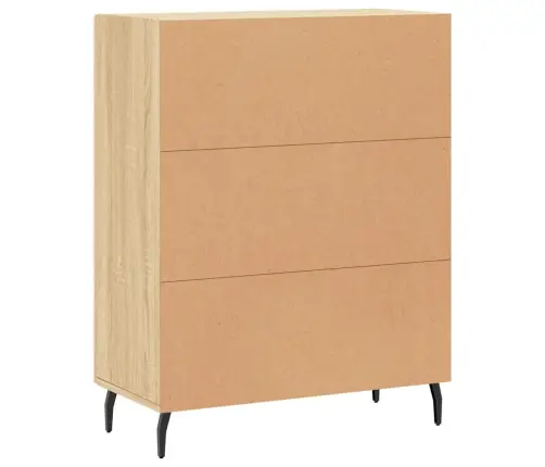 Kumode, Ozolkoka Krāsa, 69,5X34X90 Cm, Inženierijas Koks Vidaxl