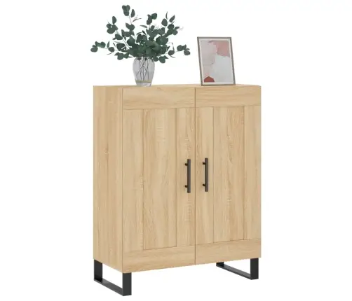 Kumode, Ozolkoka Krāsa, 69,5X34X90 Cm, Inženierijas Koks Vidaxl