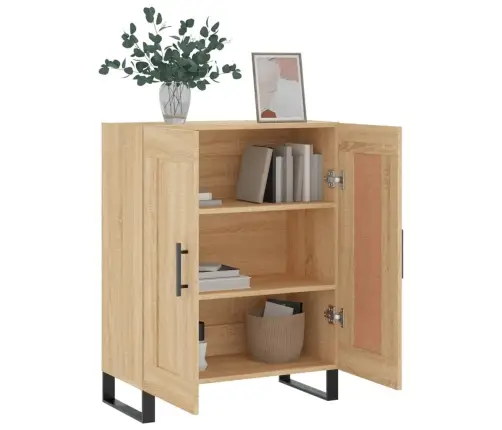 Kumode, Ozolkoka Krāsa, 69,5X34X90 Cm, Inženierijas Koks Vidaxl