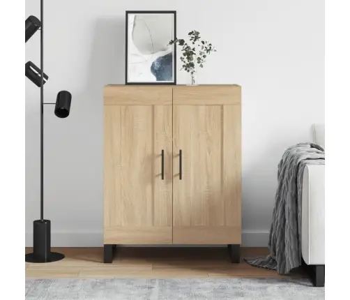 Kumode, Ozolkoka Krāsa, 69,5X34X90 Cm, Inženierijas Koks Vidaxl