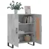 Kumode, Betona Pelēka, 69,5X34X90 Cm, Inženierijas Koks Vidaxl Kumode, Betona Pelēka, 69,5X34X90 Cm, Inženierijas Koks Vidaxl