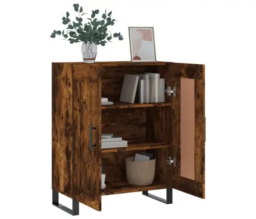 Kumode, Ozolkoka Krāsa, 69,5X34X90 Cm, Inženierijas Koks Vidaxl