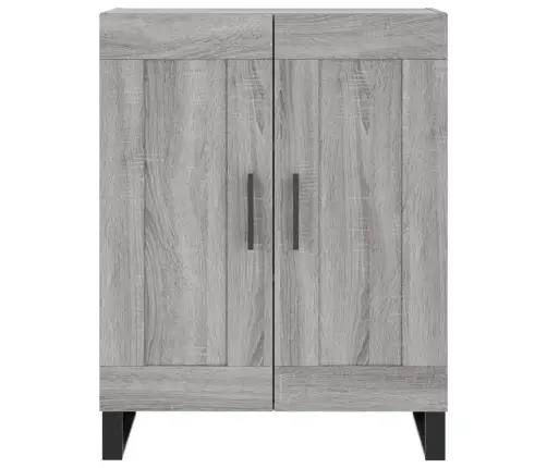 Kumode, Pelēka Ozolkoka, 69,5X34X90 Cm, Inženierijas Koks Vidaxl