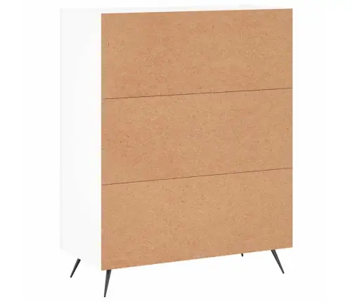 Kumode, Balta, 69,5X34X90 Cm, Inženierijas Koks Vidaxl Kumode, Balta, 69,5X34X90 Cm, Inženierijas Koks Vidaxl
