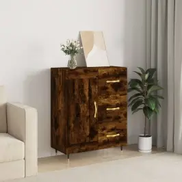 Puhvetkapp, Suitsutatud Tamm, 69,5 X 34 X 90 cm Tehispuit