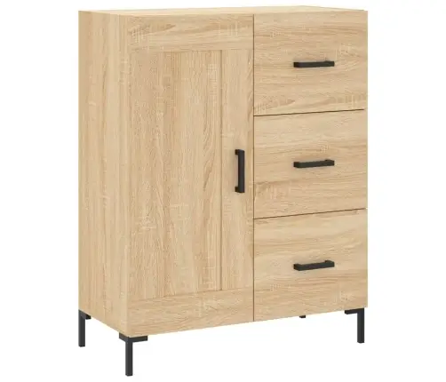 Kumode, Ozolkoka Krāsa, 69,5X34X90 Cm, Inženierijas Koks Vidaxl