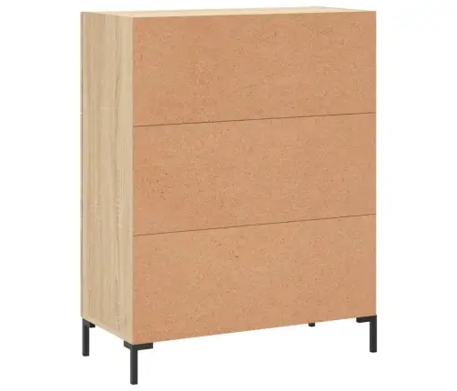 Kumode, Ozolkoka Krāsa, 69,5X34X90 Cm, Inženierijas Koks Vidaxl