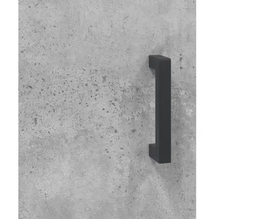 Puhvetkapp, Betoonhall, 69,5 X 34 X 90 cm Tehispuit