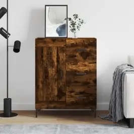 Kumode, Ozolkoka Krāsa, 69,5X34X90 Cm, Inženierijas Koks Vidaxl
