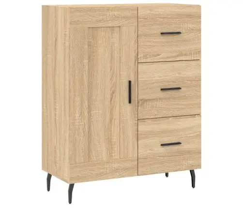 Puhvetkapp, Sonoma Tamm, 69,5 X 34 X 90 cm Tehispuit Puhvetkapp, Sonoma Tamm, 69,5 X 34 X 90 cm Tehispuit