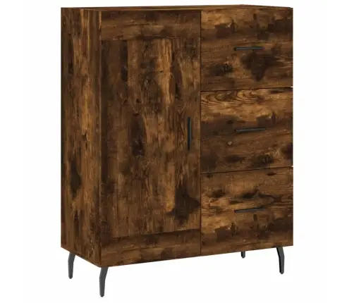 Kumode, Ozolkoka Krāsa, 69,5X34X90 Cm, Inženierijas Koks Vidaxl