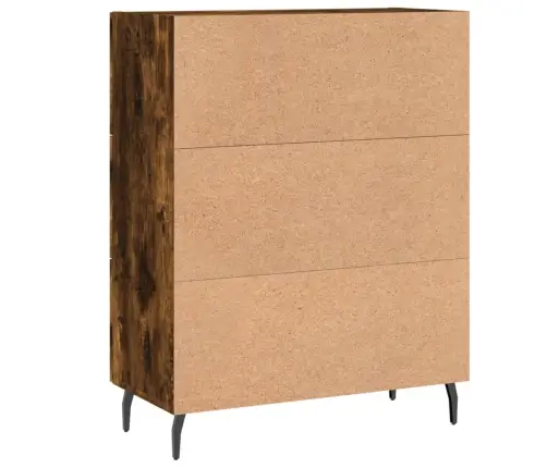 Kumode, Ozolkoka Krāsa, 69,5X34X90 Cm, Inženierijas Koks Vidaxl