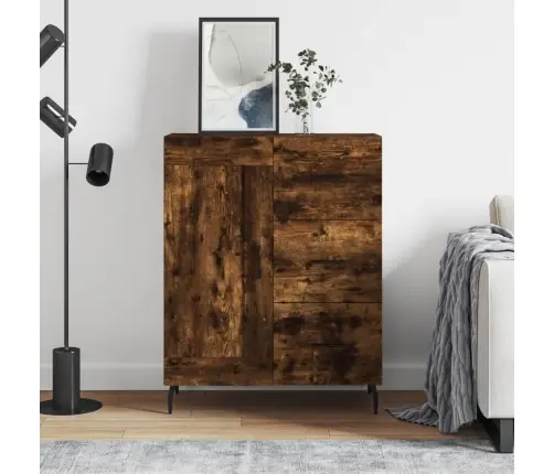 Kumode, Ozolkoka Krāsa, 69,5X34X90 Cm, Inženierijas Koks Vidaxl