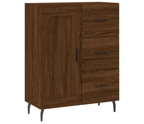 Puhvetkapp, Pruun Tamm, 69,5 X 34 X 90 cm Tehispuit