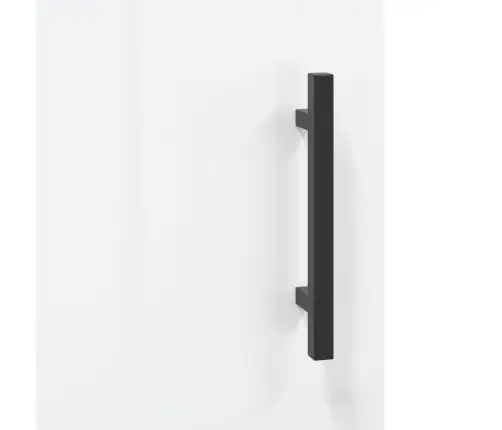 Šoninė Spintelė, Balta, 69,5X34X90cm Apdirbta Mediena, Blizgi