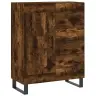 Kumode, Ozolkoka Krāsa, 69,5X34X90 Cm, Inženierijas Koks Vidaxl