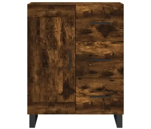 Kumode, Ozolkoka Krāsa, 69,5X34X90 Cm, Inženierijas Koks Vidaxl