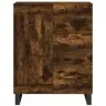 Kumode, Ozolkoka Krāsa, 69,5X34X90 Cm, Inženierijas Koks Vidaxl