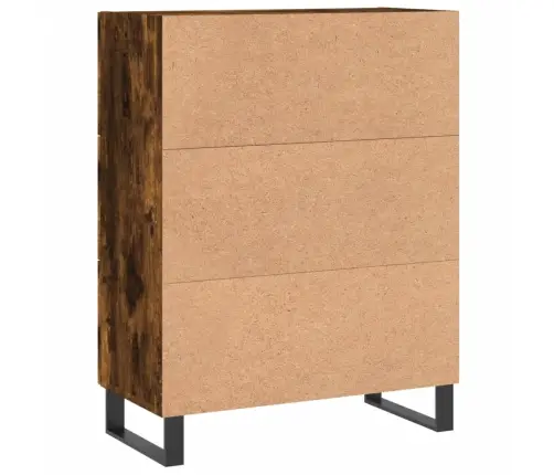 Kumode, Ozolkoka Krāsa, 69,5X34X90 Cm, Inženierijas Koks Vidaxl