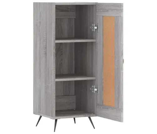 Puhvetkapp, Hall Sonoma Tamm, 34,5X34X90 cm Tehispuit