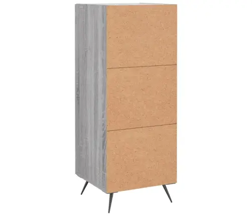 Puhvetkapp, Hall Sonoma Tamm, 34,5X34X90 cm Tehispuit