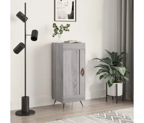 Puhvetkapp, Hall Sonoma Tamm, 34,5X34X90 cm Tehispuit