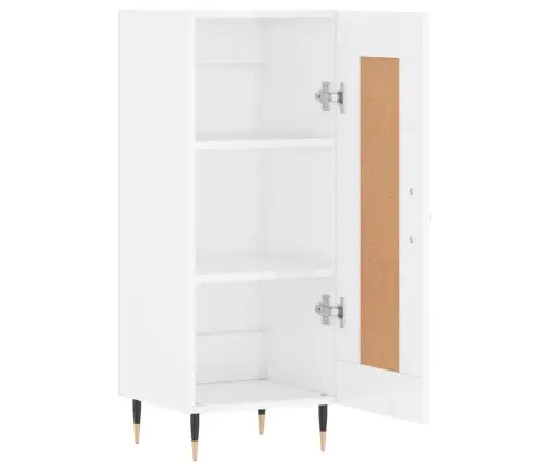 Puhvetkapp, Kõrgläikega Valge, 34,5 X 34 X 90 cm Tehispuit Puhvetkapp, Kõrgläikega Valge, 34,5 X 34 X 90 cm Tehispuit