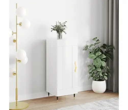 Puhvetkapp, Kõrgläikega Valge, 34,5 X 34 X 90 cm Tehispuit Puhvetkapp, Kõrgläikega Valge, 34,5 X 34 X 90 cm Tehispuit