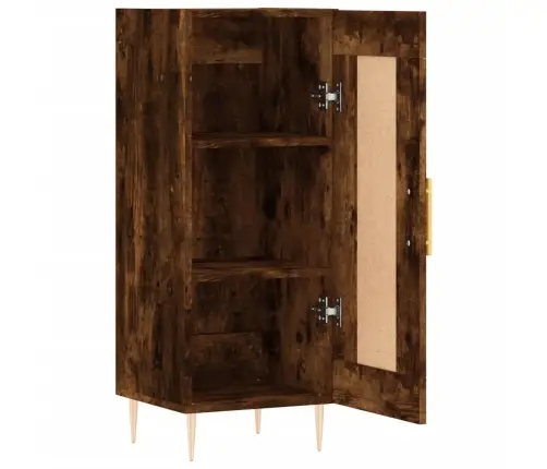 Kumode, Ozolkoka Krāsa, 34,5X34X90 Cm, Inženierijas Koks Vidaxl