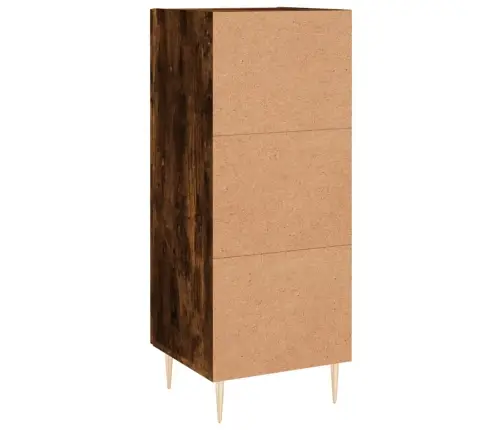 Kumode, Ozolkoka Krāsa, 34,5X34X90 Cm, Inženierijas Koks Vidaxl