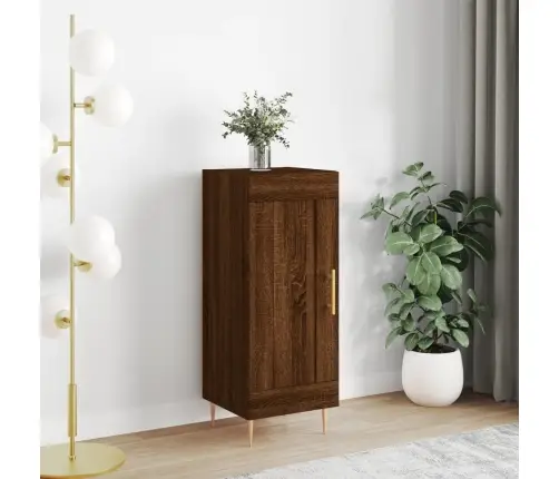 Kumode, Ozolkoka Krāsa, 34,5X34X90 Cm, Inženierijas Koks Vidaxl Kumode, Ozolkoka Krāsa, 34,5X34X90 Cm, Inženierijas Koks Vidaxl