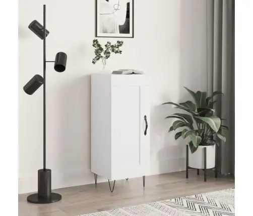 Kumode, Balta, 34,5X34X90 Cm, Inženierijas Koks Vidaxl Kumode, Balta, 34,5X34X90 Cm, Inženierijas Koks Vidaxl