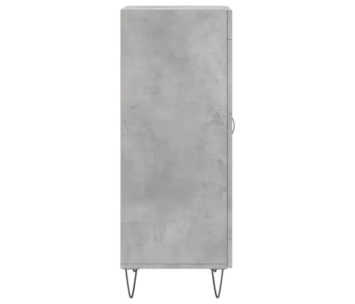 Šoninė Spintelė, Betono Pilka, 34,5X34X90cm Apdirbta Mediena